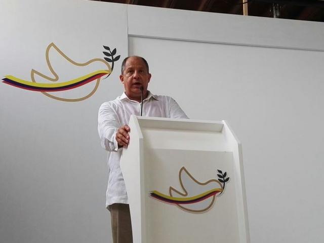 Presidente de Costa Rica Luis Guillermo Solis